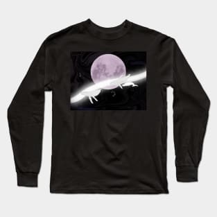 Whales in Space Long Sleeve T-Shirt